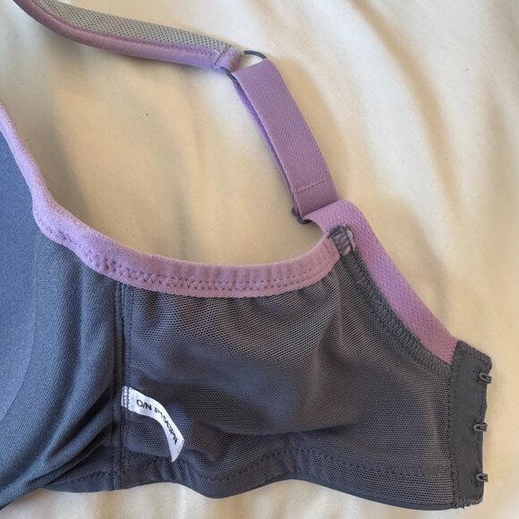 EUC Panache Women's Ultimate High Impact Underwire Sports Bra, Gray, Size 32G - Picture 16 of 16